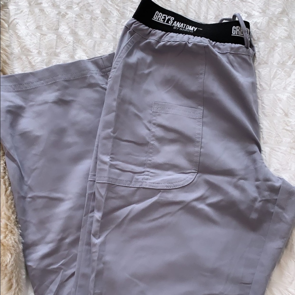 Like new. Greys anatomy Gray scrub bottoms